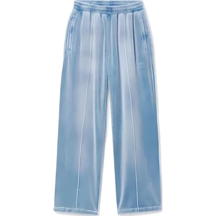 Женские спортивные брюки Alexander Wang Velvet, голубые
