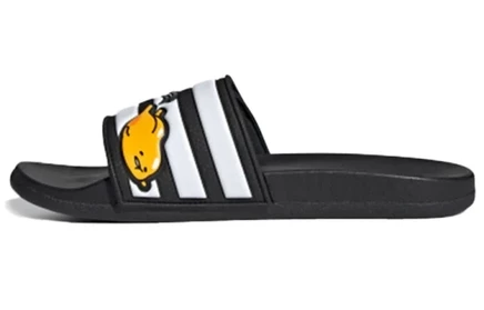 Унисекс шлепанцы Adidas Neo Adilette Comfort Adj, черно-белые