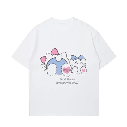 Женская футболка Sanrio x Hello Kitty, белая