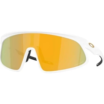 Очки Oakley RSLV, бело-черная оправа, желтые линзы
