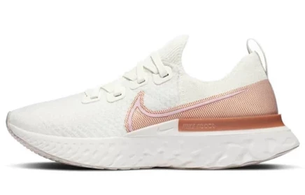 Женские кроссовки Nike React Infinity Run, кремово-медные