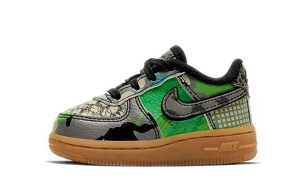 Кроссовки для малышей Nike Air Force 1 Low, зеленые