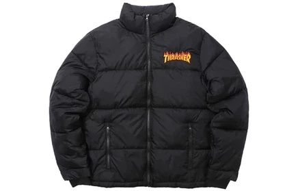 Унисекс пуховик Thrasher, черный
