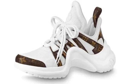 Женские кроссовки Louis Vuitton Archlight белые