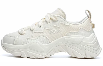 Женские кеды Fila Canvas Low Top, молочно-белые