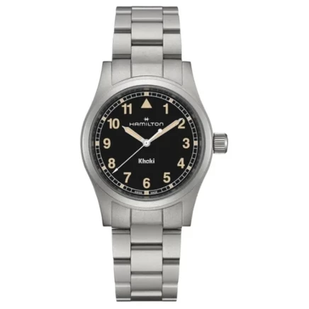 Унисекс часы Hamilton Khaki Field, черный циферблат