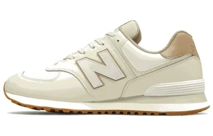 Женские кроссовки New Balance 574 Vegan, бежевые
