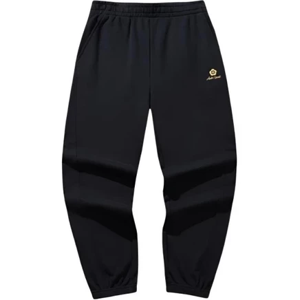 Anta x HAOSHIFASHENG,LIANMINGKUAN Life Collection Knitted Sweatpants Women's черный