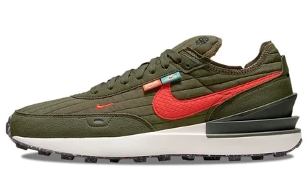 Мужские кроссовки Nike Waffle One, оливковые