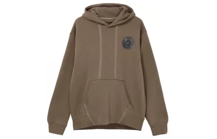 Мужское худи Jordan Paris Saint-Germain Logo, коричневое