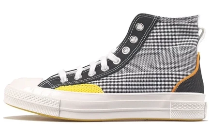 Кеды Converse Chuck 70 High, черно-желтые