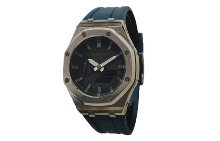 Мужские электронные часы Casio Retrofit, черный циферблат