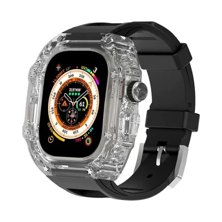 Ремешок Vobafe для Apple Watch, силиконовый, черный