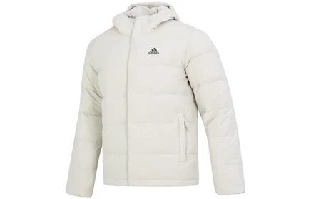 Мужской пуховик Adidas, белый