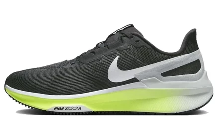 Кроссовки спортивные мужские для бега Nike Air Zoom Structure 25 черно-зеленый