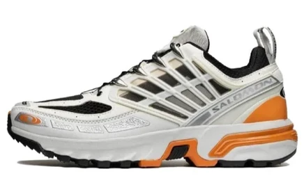 Мужские кроссовки Salomon ACS Pro, белые и оранжевые