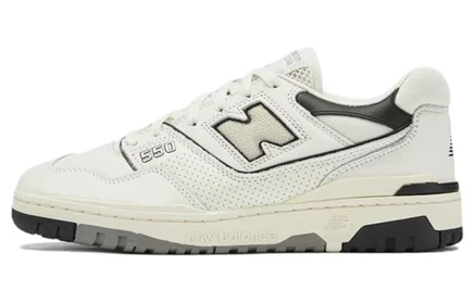 Мужские кроссовки New Balance 550, кремово-черные