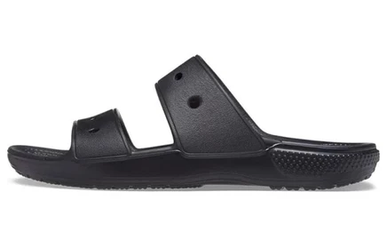 Женские шлепанцы Crocs Classic Double Band, черные
