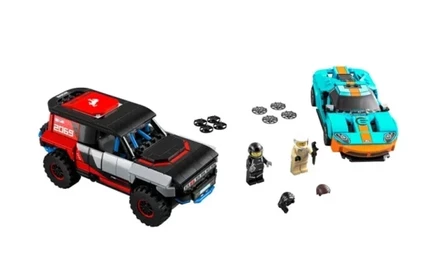 Конструктор LEGO Ford GT и Bronco R 76905