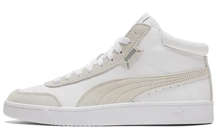 Мужские кеды PUMA Court Legend Mid, бело-серые