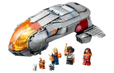 Конструктор LEGO «Хопти Капитана Марвел», 420 дет., 76232