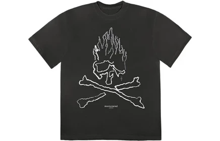 Мужская футболка Travis Scott Cactus Jack Skull, черная