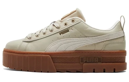 Женские кроссовки Puma Mayze, кремово-коричневые