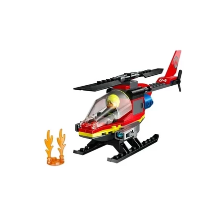 Конструктор LEGO City «Пожарный вертолёт», 60411