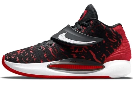 Мужские баскетбольные кроссовки Nike KD 14, черно-красные