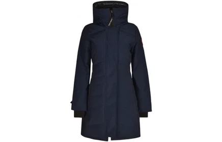 Женская парка Canada Goose Lorette с капюшоном, синяя