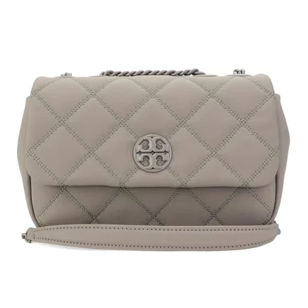 Женская сумка Tory Burch TB-Willa, серая