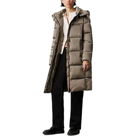 Женский пуховик Calvin Klein Umber, коричневый