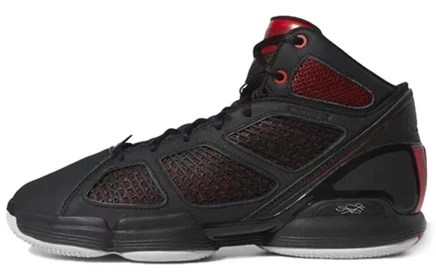 Мужские баскетбольные кроссовки Adidas D Rose 1.5, черно-красные