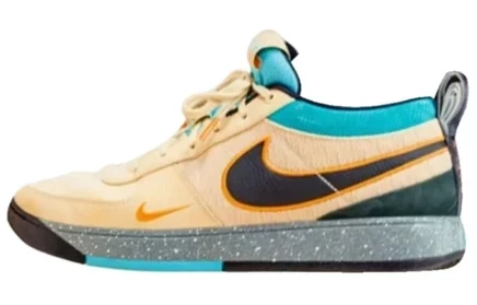 Мужские баскетбольные кроссовки Nike Book 1 Mowabb, желто-синие