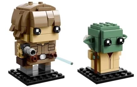 Конструктор LEGO Star Wars: Йода и Люк, 215 деталей