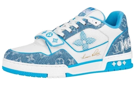 Мужские кроссовки Louis Vuitton LV Trainer, синие