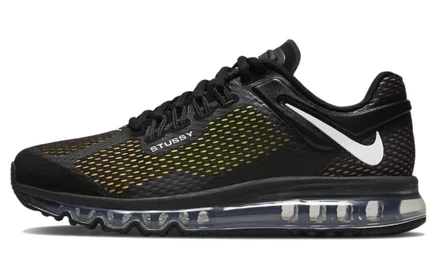Мужские кроссовки Nike x Stussy Air Max 2013, черные