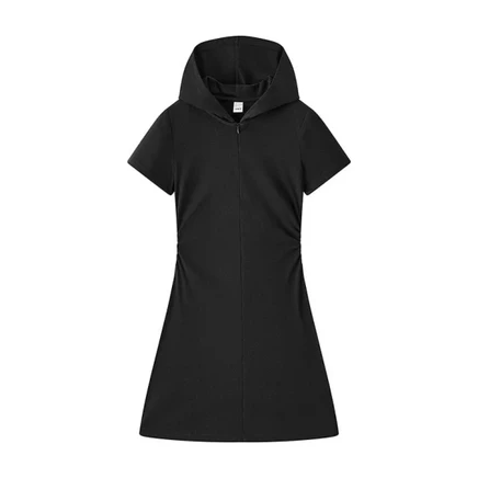 Женское платье Semir с коротким рукавом, черное