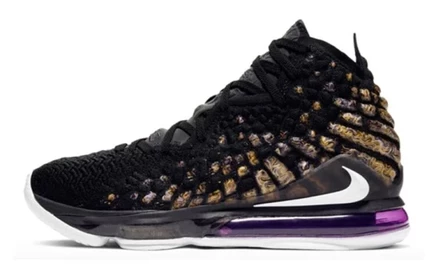 Мужские кроссовки Nike LeBron 17 EP «Lakers»