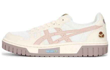 Кроссовки Asics Court MZ X Doraemon, кремовые