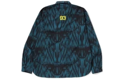 Мужская рубашка A Bathing Ape, синяя