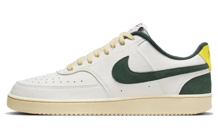 Кроссовки Nike Court Vision Low, зелено-желтые