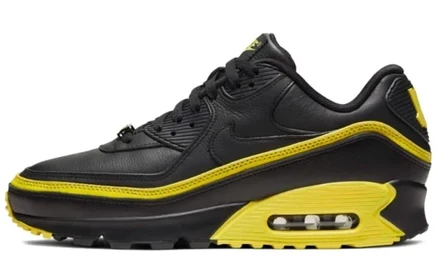 Мужские кроссовки Nike Air Max 90, черно-желтые