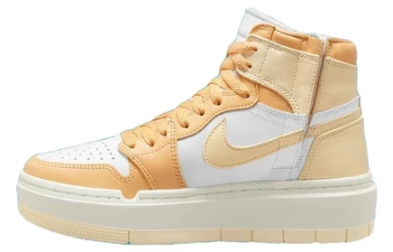 Женские кроссовки Jordan 1 Elevate High, золотистые
