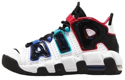Детские кроссовки Nike Air More Uptempo, черно-белые