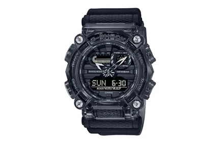 Часы Casio G-Shock GA900SKE-8A, серый ремешок