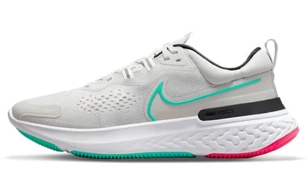 Мужские кроссовки Nike React Miler 2, платиновые