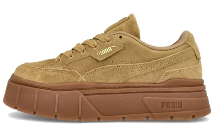 Женские кроссовки Puma Mayze Stack, коричнево-золотые