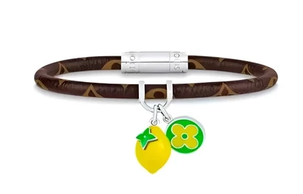 Женский браслет Louis Vuitton Hang It, коричневый
