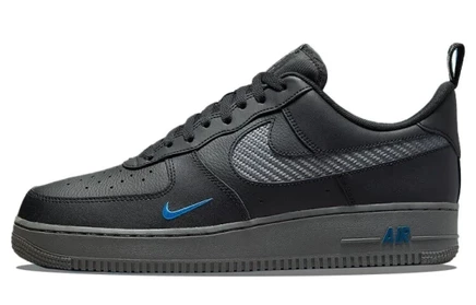 Мужские кроссовки Nike Air Force 1 Low, черно-синие